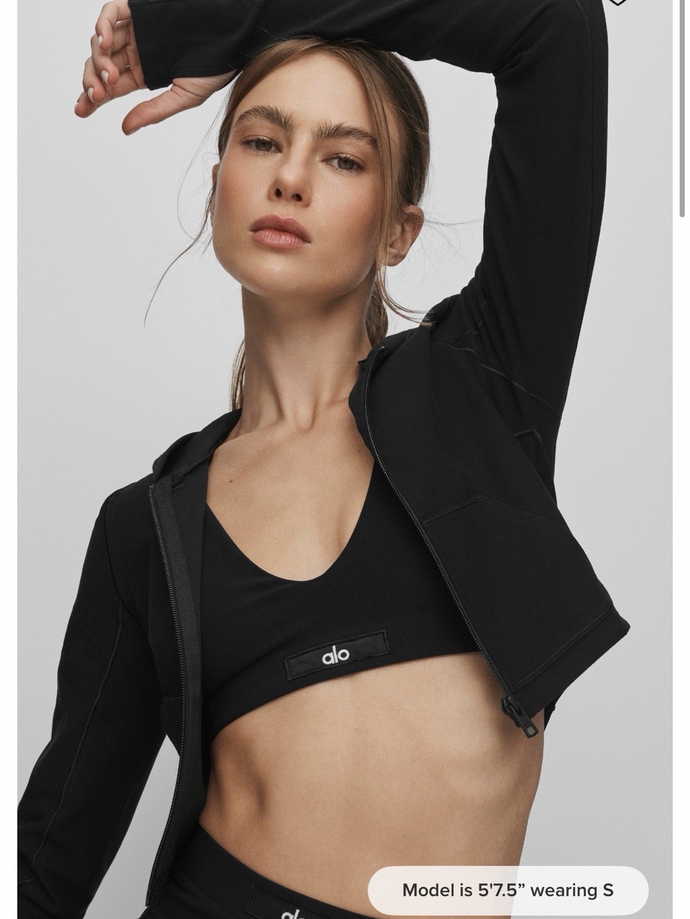 ALO - Sincere Fitted Cropped Jacket